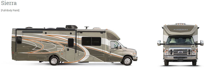 Winnebago Cambria Sierra Exterior